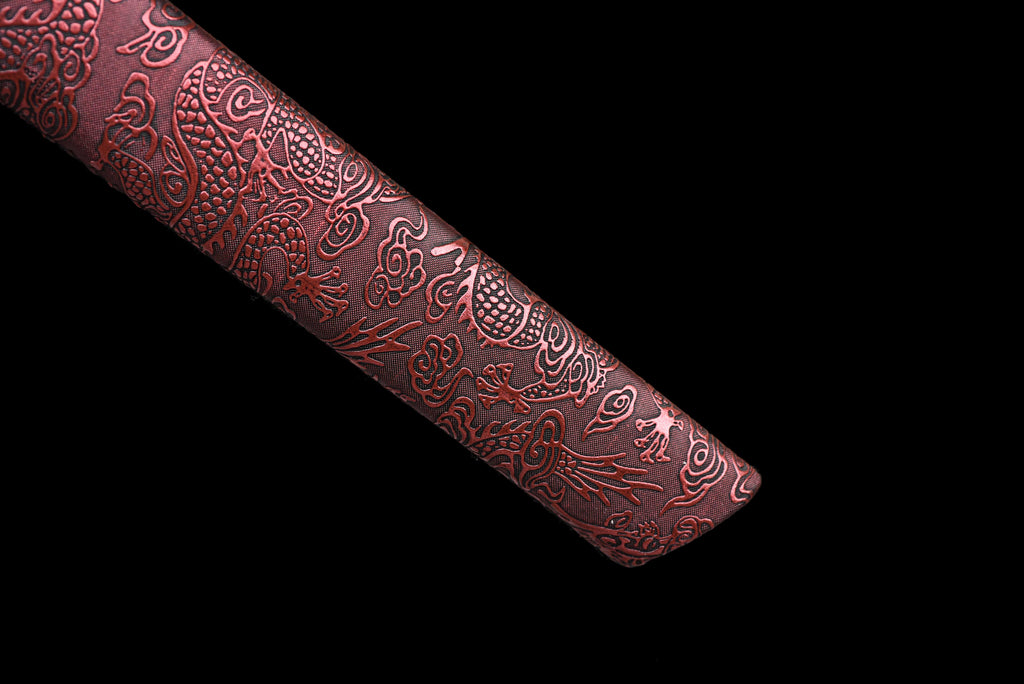 New 'Proud Dragon' Tang Dynasty Sword - Premium Ultra High Manganese Steel Blade, Functional Collectible