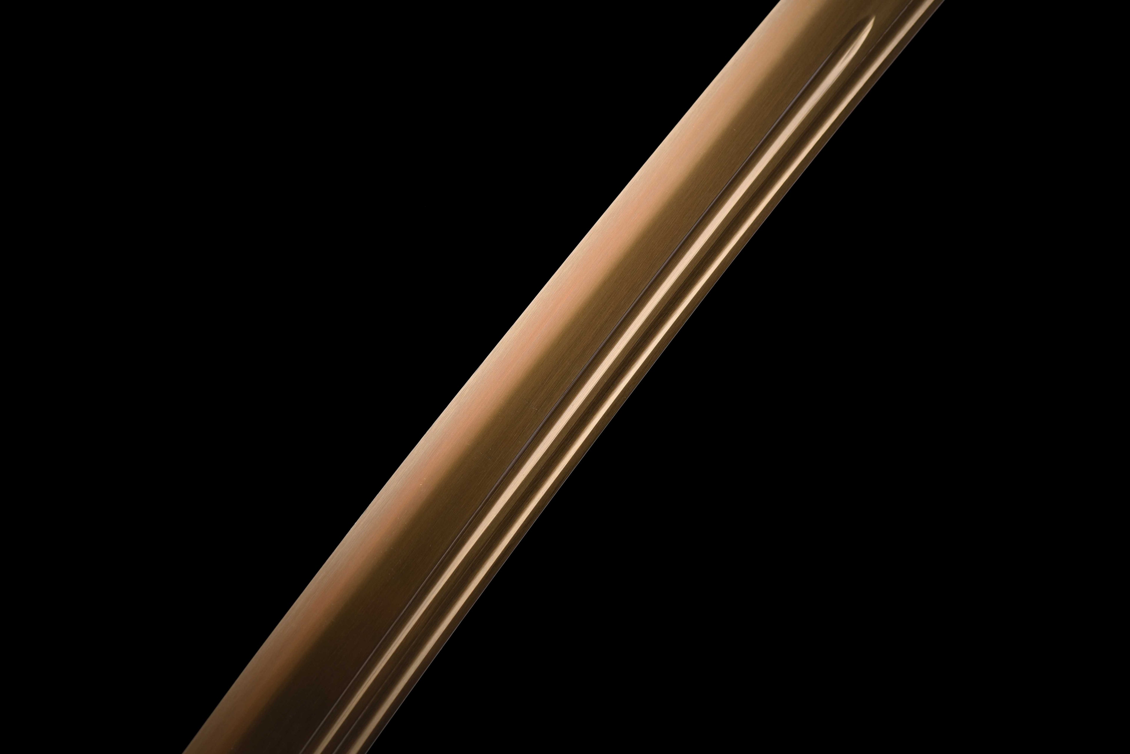 绣春刀"Tiger's Roar" Xiu Chun Dao - Ming Dynasty Chinese Sword, High Manganese Steel Modern Forged Blade, Alloy Fittings & Lacquered Wood Scabbard | Full-Tang Functional Collectible