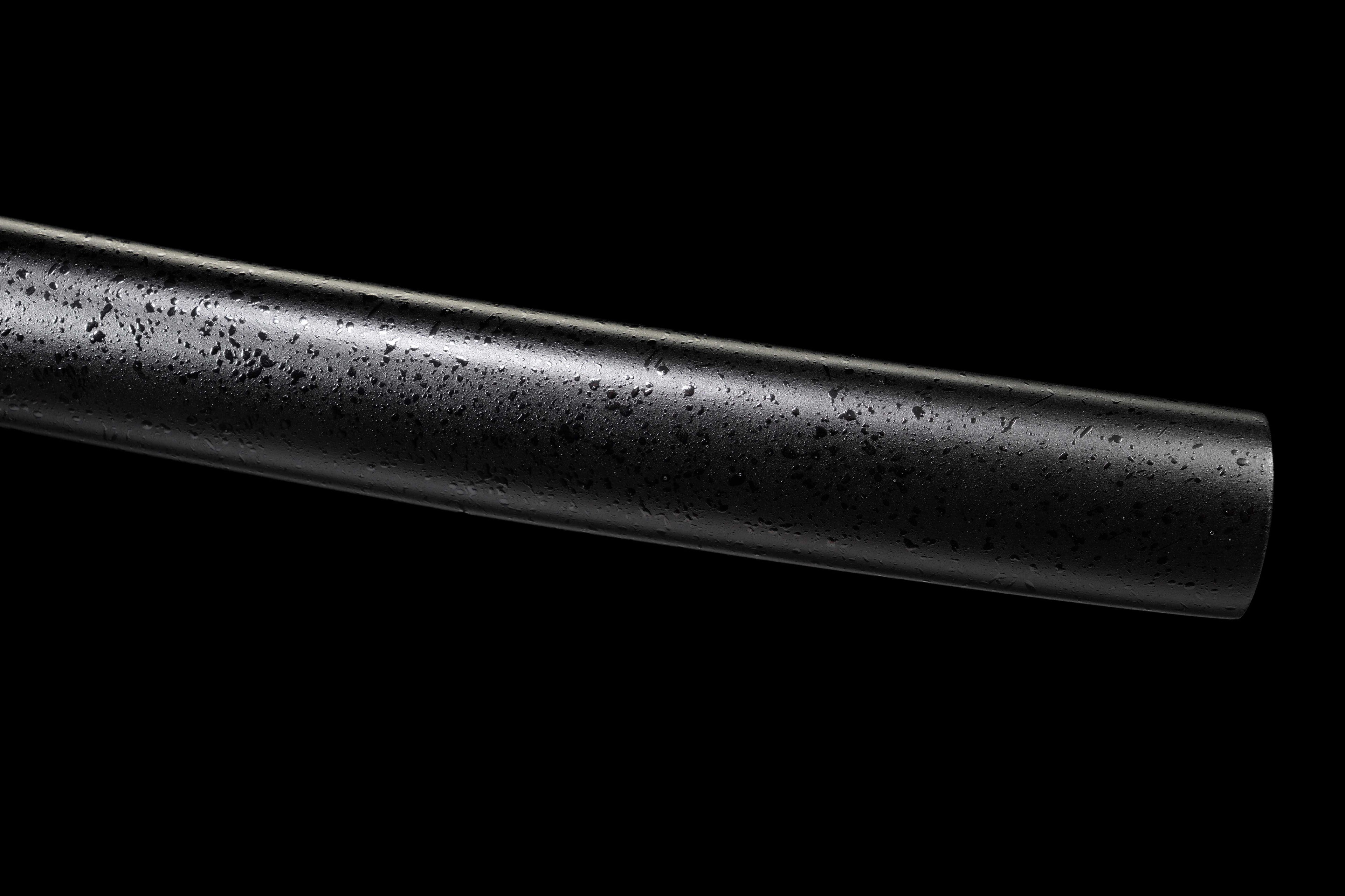 Tactical Katana with Ceramic Coated Carbon Steel Blade - Anti-Rust & Scratch Resistant, G10 Handle & Painted Wood Sheath