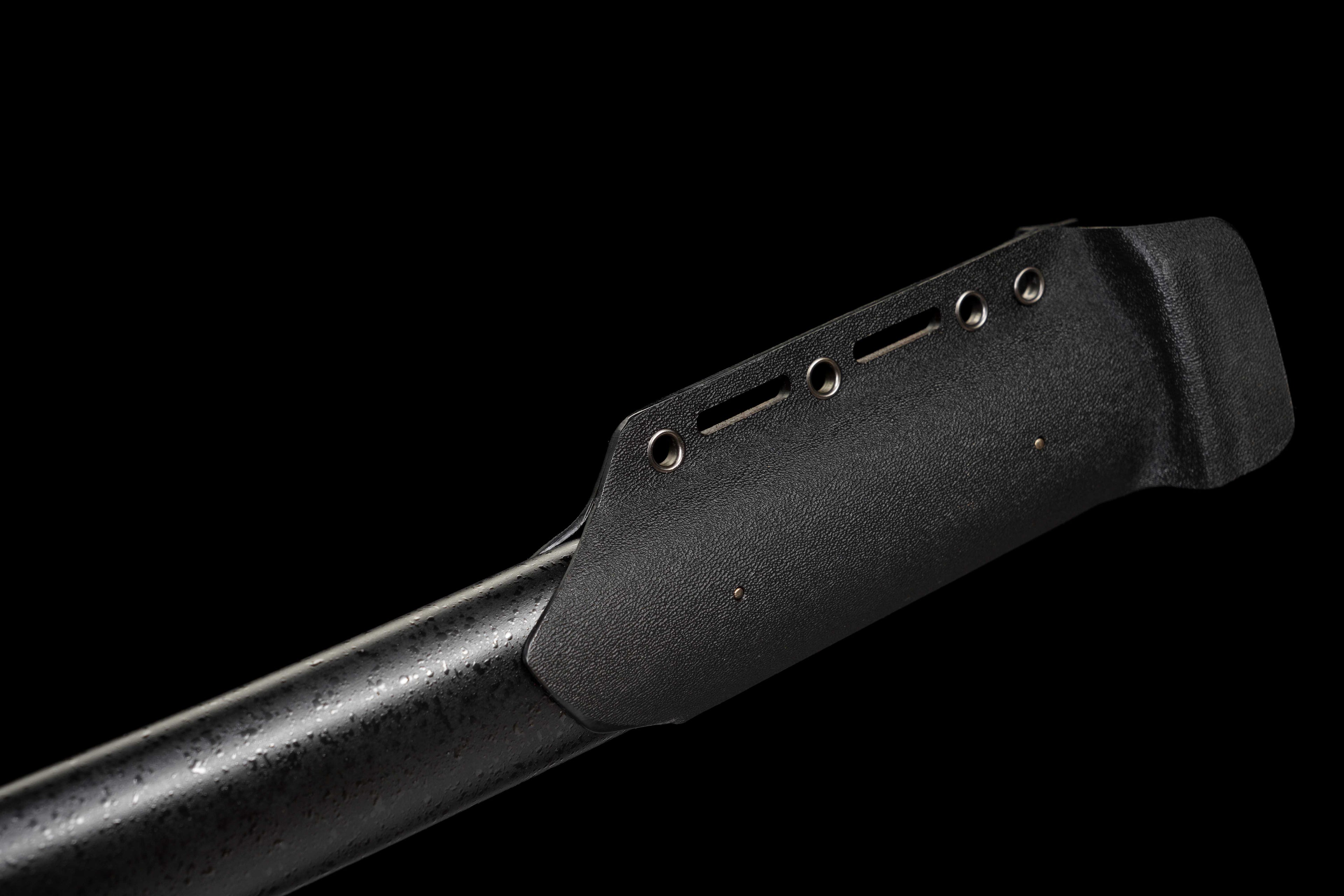 Tactical Katana with Ceramic Coated Carbon Steel Blade - Anti-Rust & Scratch Resistant, G10 Handle & Painted Wood Sheath