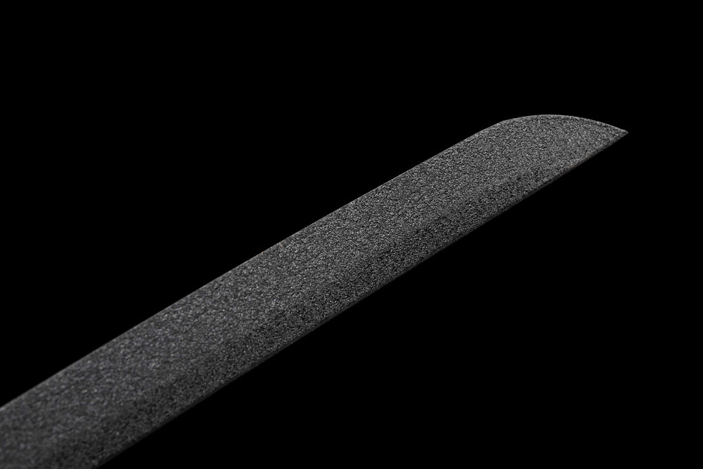 Tactical Katana - Ceramic Coated Carbon Steel Blade (Anti-Rust), Suede Cross Wrap Handle & Kydex Sheath | Full-Tang