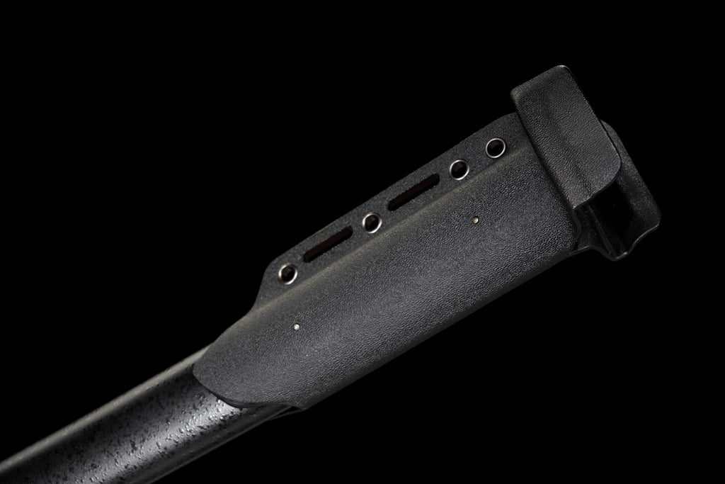 Tactical Katana with Ceramic Coated Carbon Steel Blade - Anti-Rust & Scratch Resistant, G10 Handle & Painted Wood Sheath