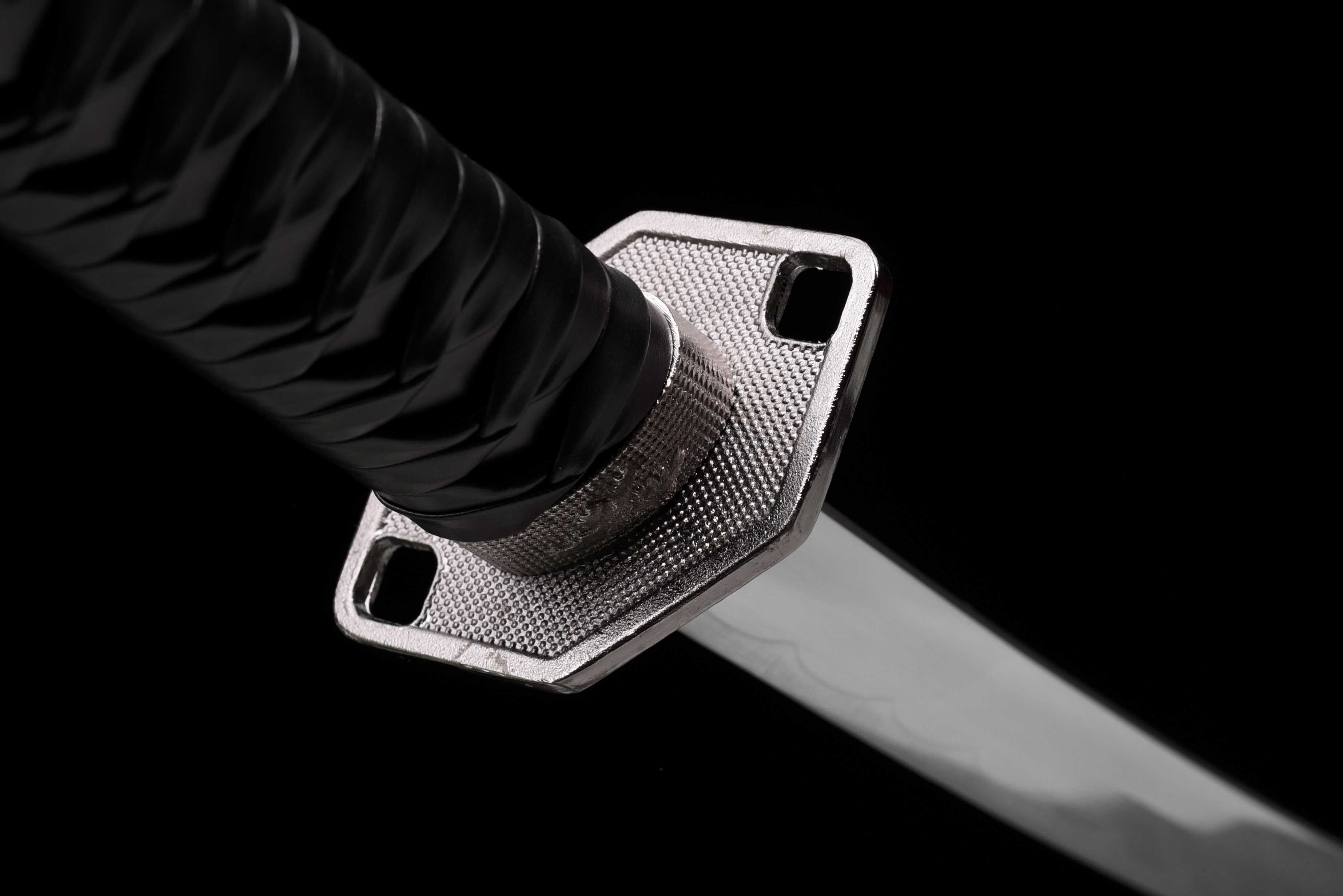 Samurai Katana Sword - "Wind Shadow Dual Blade" - High Manganese Steel Blade, Alloy Guard & Wood Handle