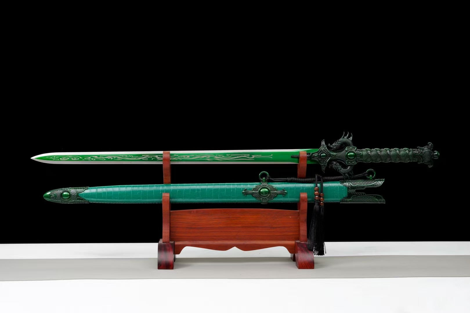 Qingzhu Fengyun Sword - Gentleman is like bamboo, the sword hides clouds, Longquan sword