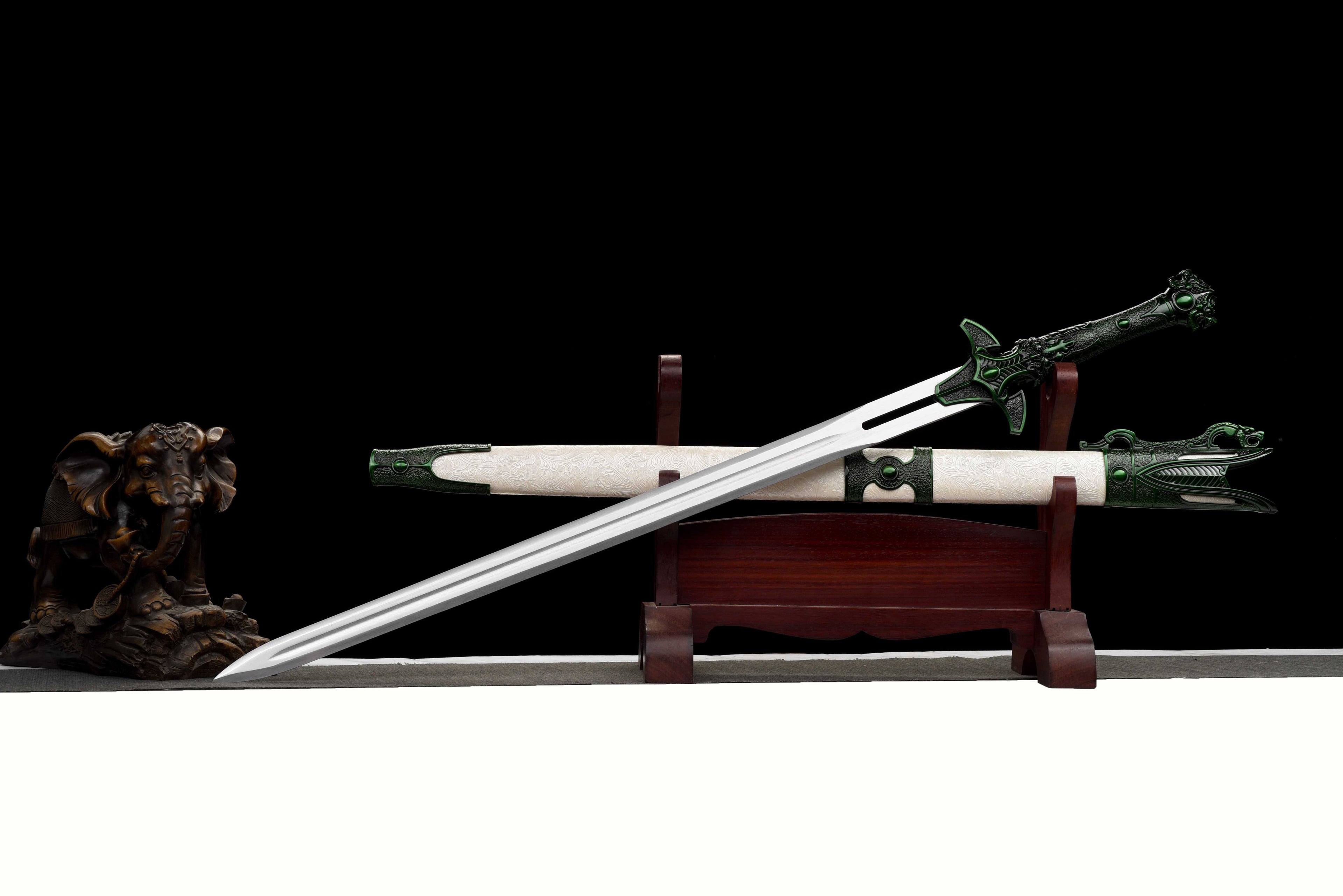 Tianji Sword - Exquisite Chinese Ancient Style Collection Ornaments | Longquan Sword Craft