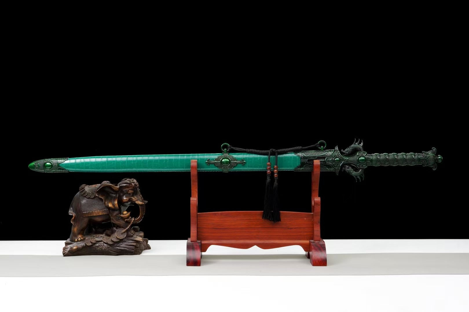 Qingzhu Fengyun Sword - Gentleman is like bamboo, the sword hides clouds, Longquan sword