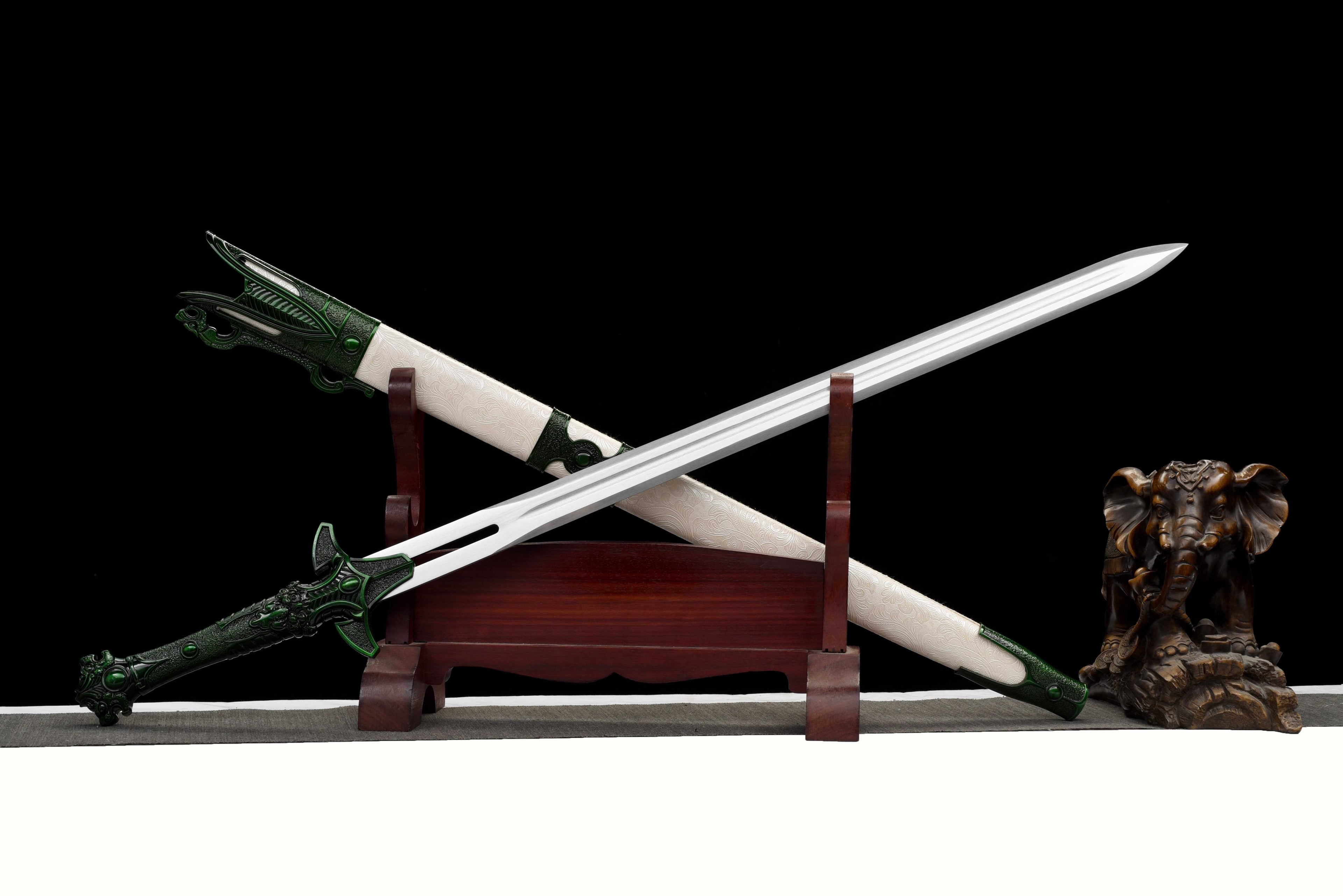 Tianji Sword - Exquisite Chinese Ancient Style Collection Ornaments | Longquan Sword Craft