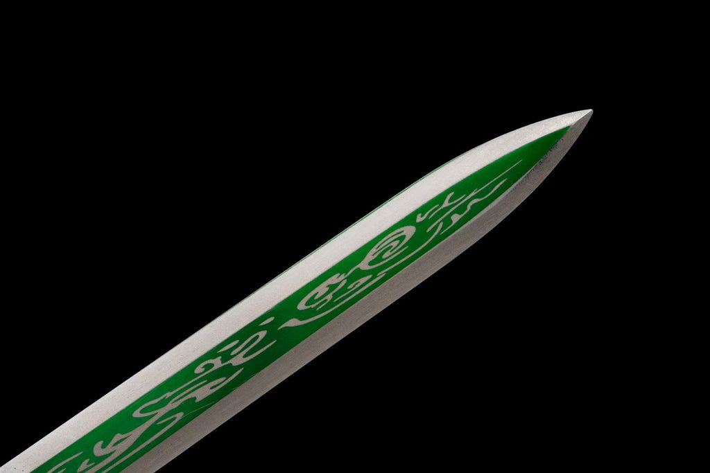 Qingzhu Fengyun Sword - Gentleman is like bamboo, the sword hides clouds, Longquan sword